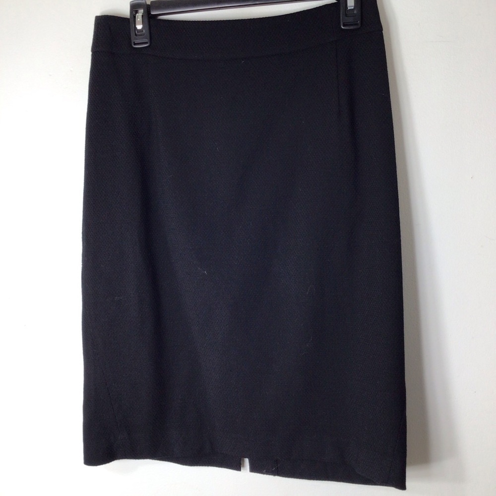 Theory skirt women 8 black knit